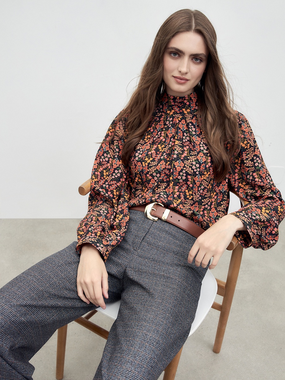 Классические прямые брюки со стрелками