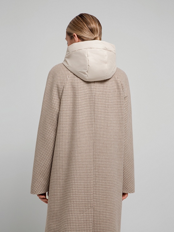 Пальто двубортное демисезонное с мембраной