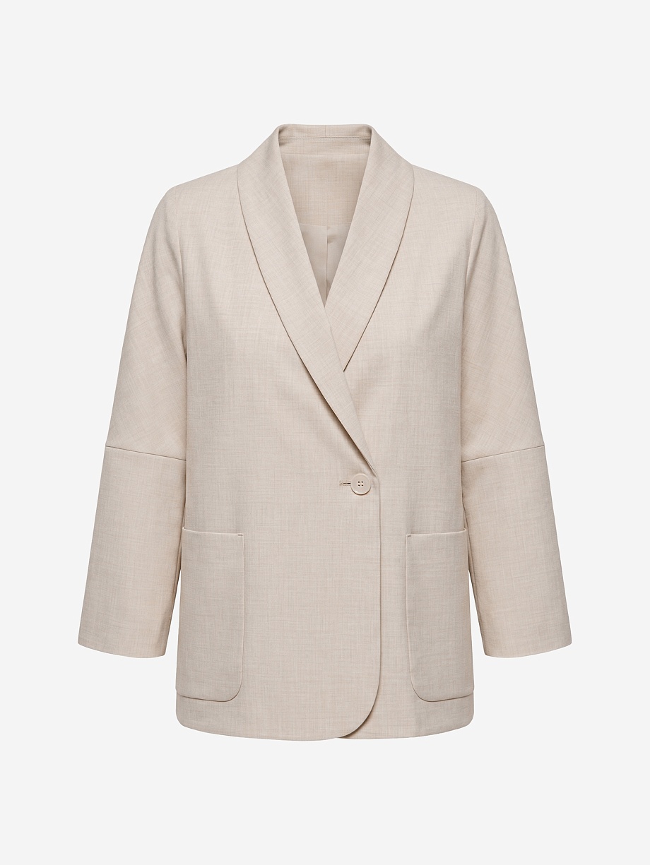 Жакет с укороченным рукавом