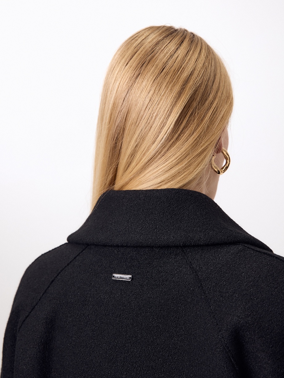 Полупальто из премиальной шерсти с мембраной