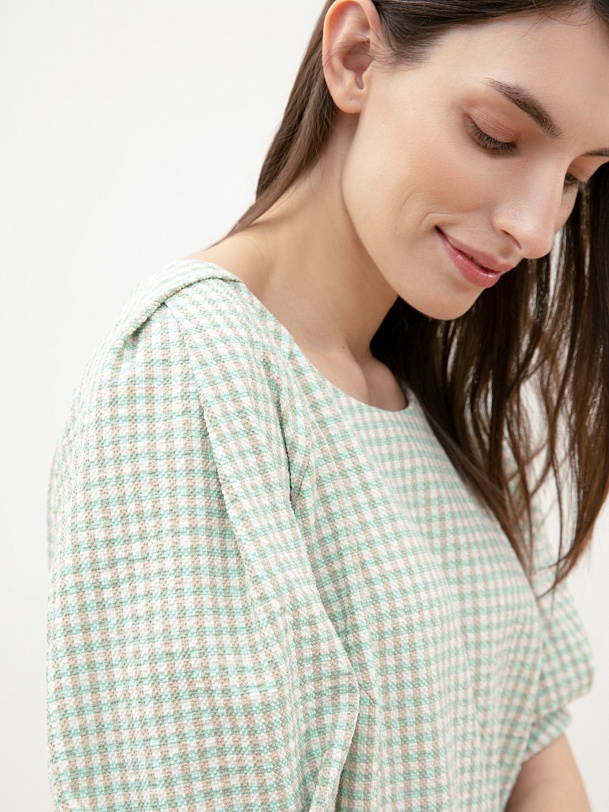 Летнее платье из хлопка