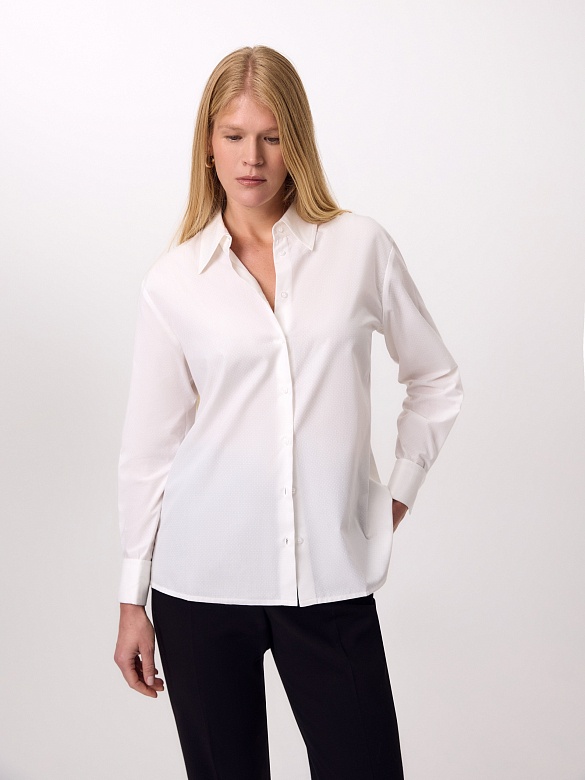 Блуза из 100% хлопка POMPA арт.1140180re0501