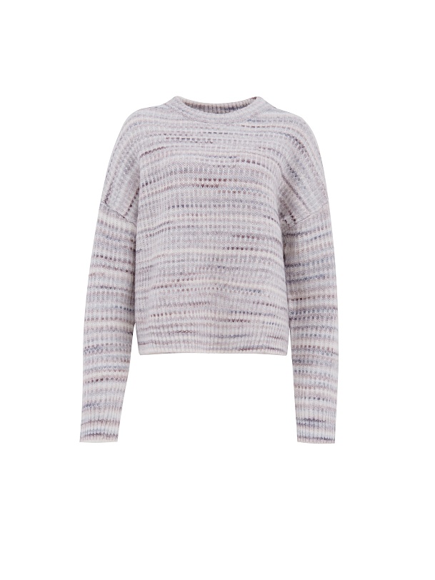 Джемпер крупной вязки