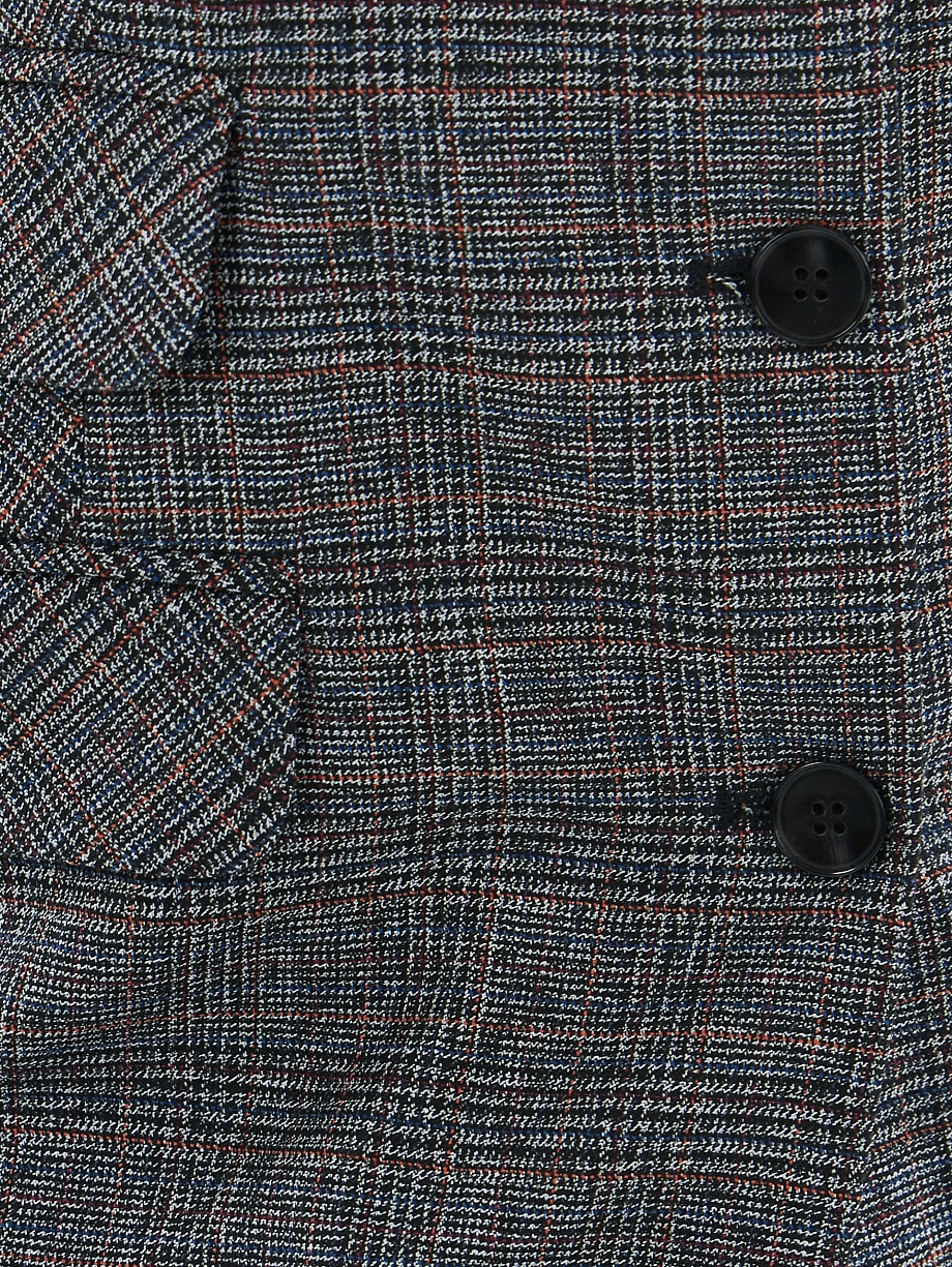 Удлиненный жилет на широких бретелях