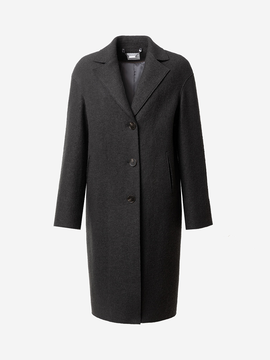 Шерстяное пальто с мембраной