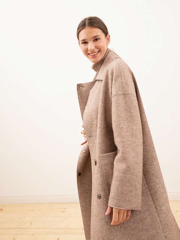 Пальто-халат с мембраной