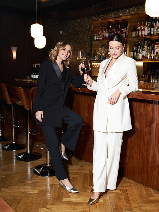 Платье-жакет приталенного силуэта