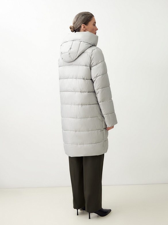 Пальто зимнее стеганое с капюшоном POMPA арт.1014080i60091