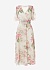 Платье из шифона с цветочным принтом POMPA арт.3138362cp1790