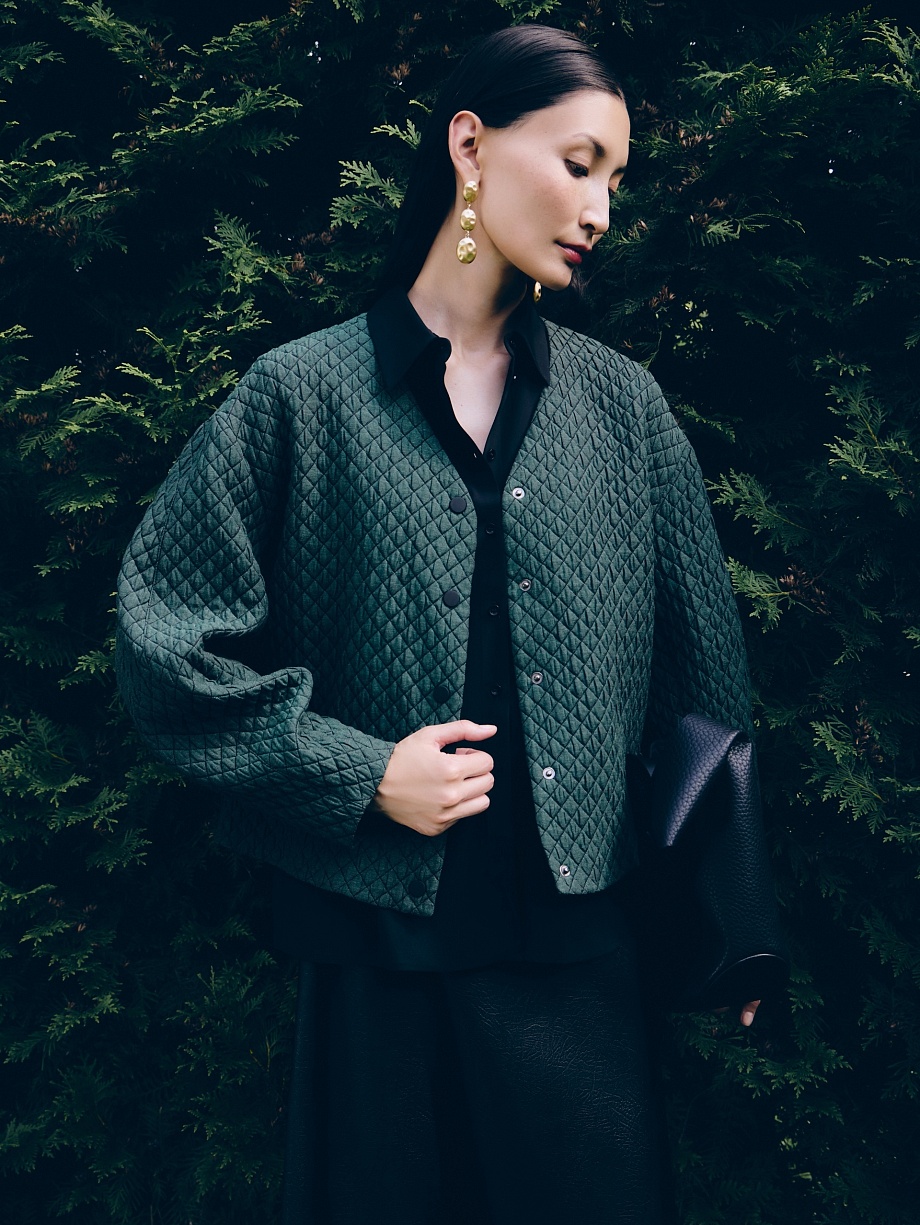 Стеганый жакет