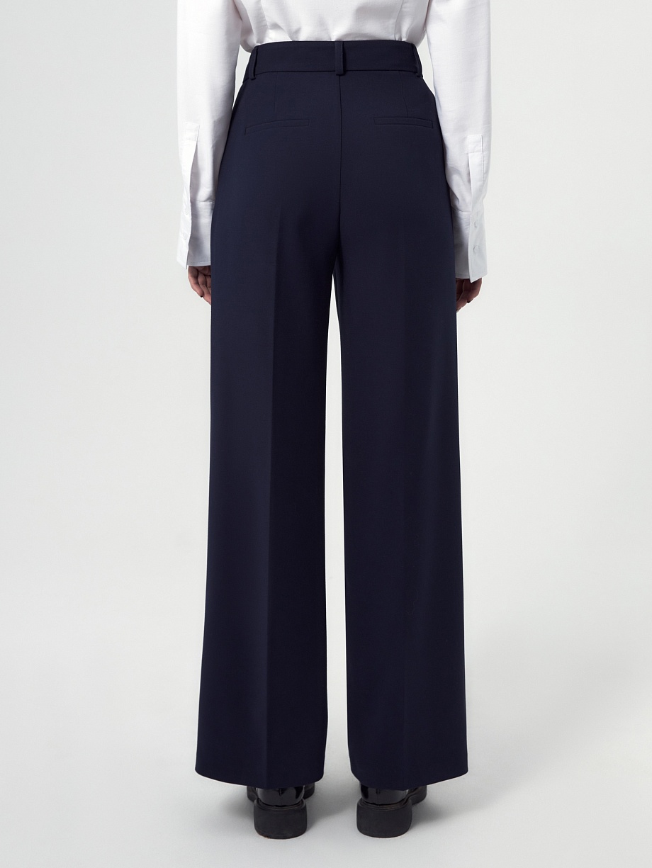 Брюки из костюмной ткани с вискозой