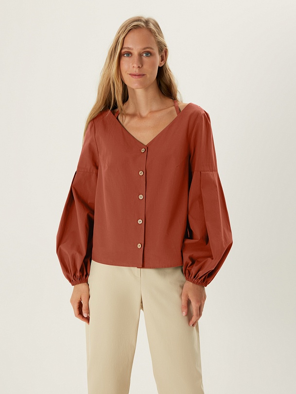 Блуза из 100% хлопка