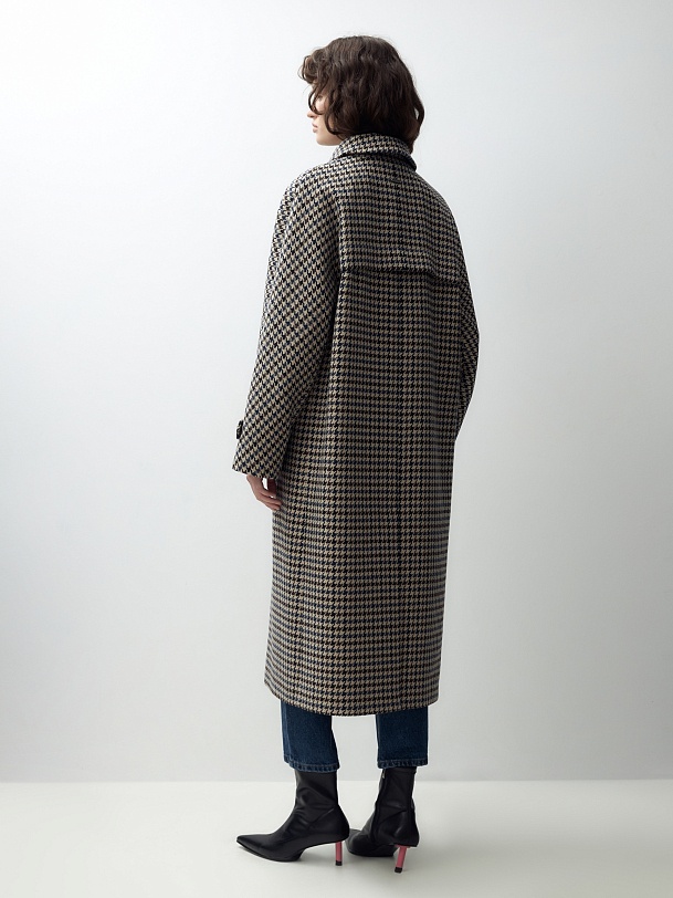 Шерстяное пальто с мембраной