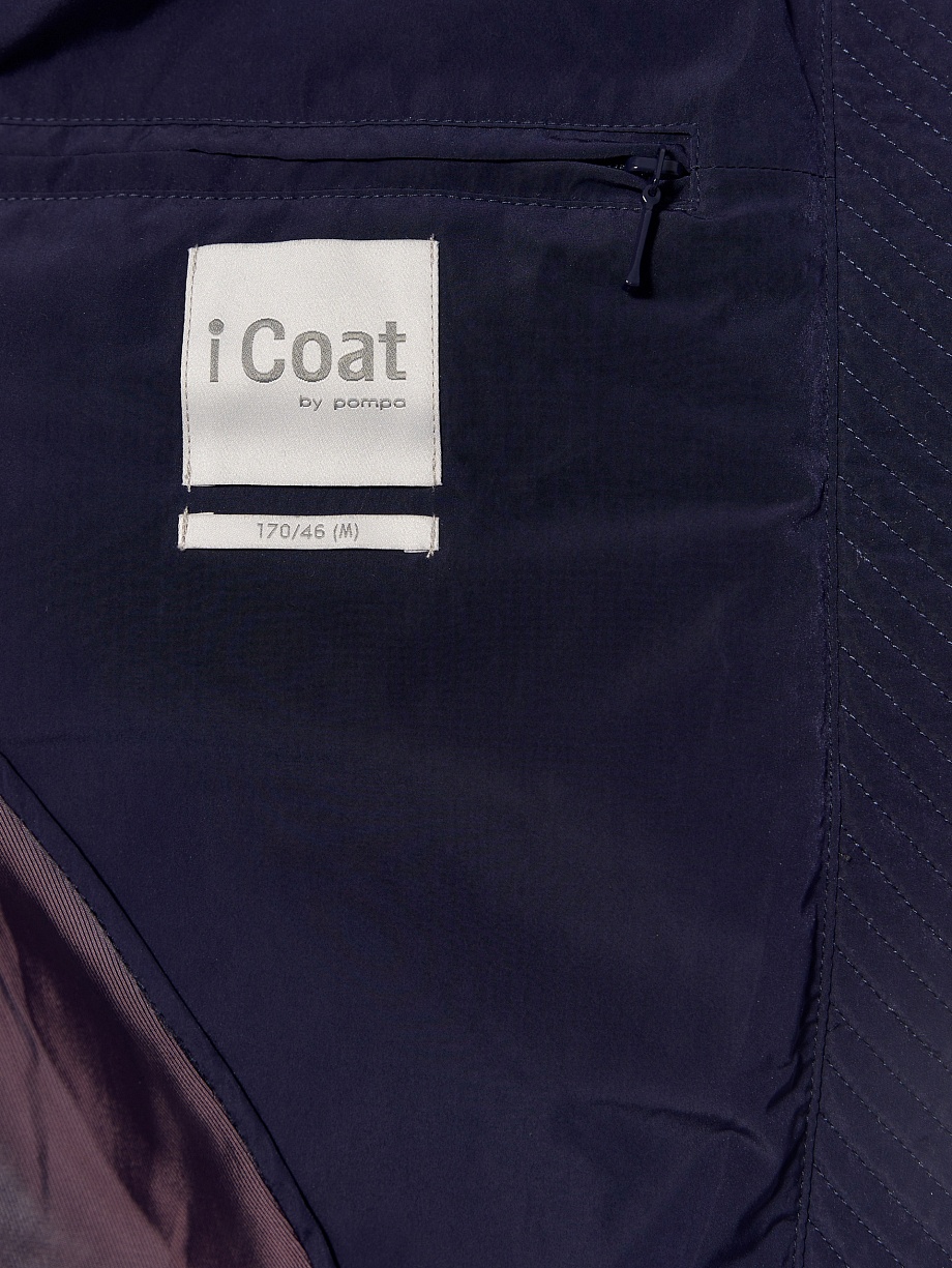 Укороченный пуховик с утеплителем 90% пух и 10% перо и капюшоном