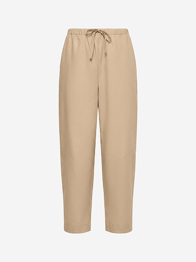 Брюки из 100% хлопка POMPA