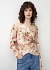 Блуза на запах в цветочном принте POMPA арт.3148920fb0290