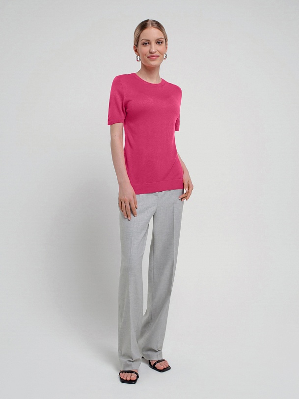 Джемпер с коротким рукавом