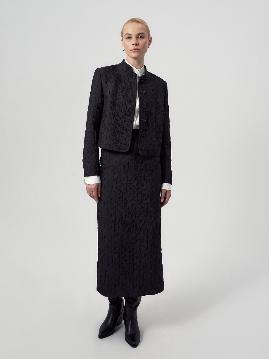 Стеганый жакет