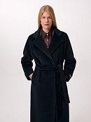 Пальто из шерсти Альпака Беби Сури с мембраной и утеплённой спинкой POMPA арт.1016086r90099