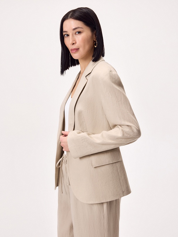 Жакет из 100% льна