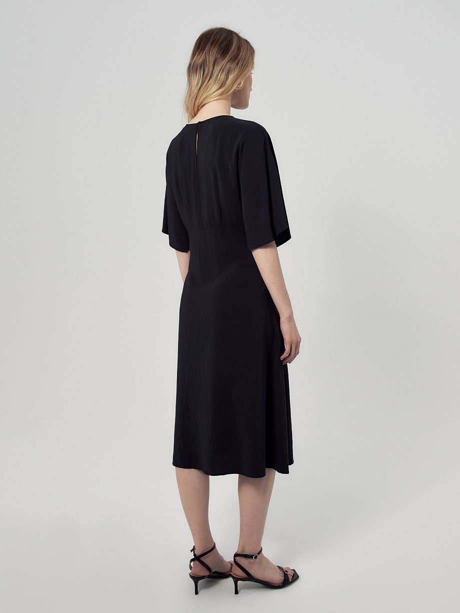 Платье миди из 100% натуральной ткани