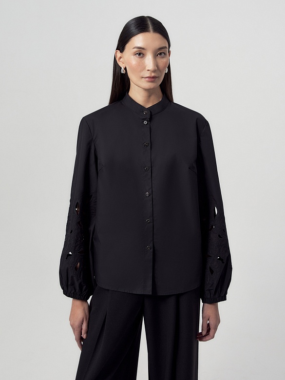 Блуза из 100% хлопка POMPA арт.2140130me0799