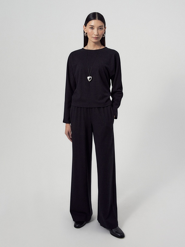 Джемпер из вискозного трикотажа