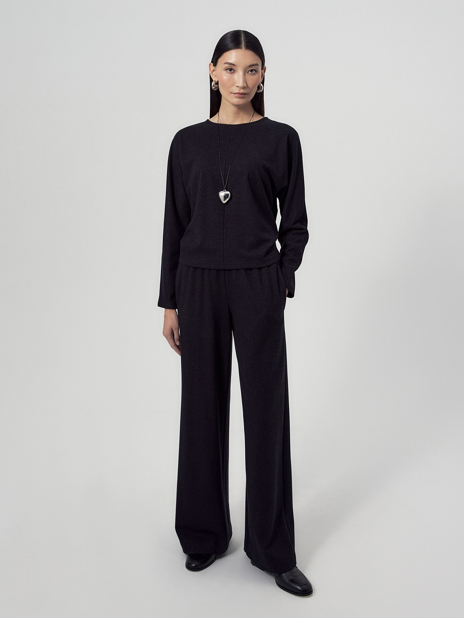 Джемпер из вискозного трикотажа