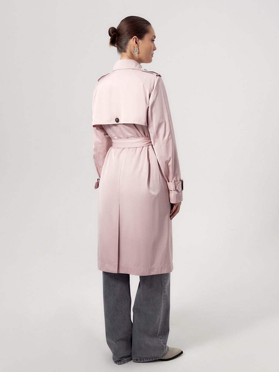 Непромокаемый тренч с подстёжкой