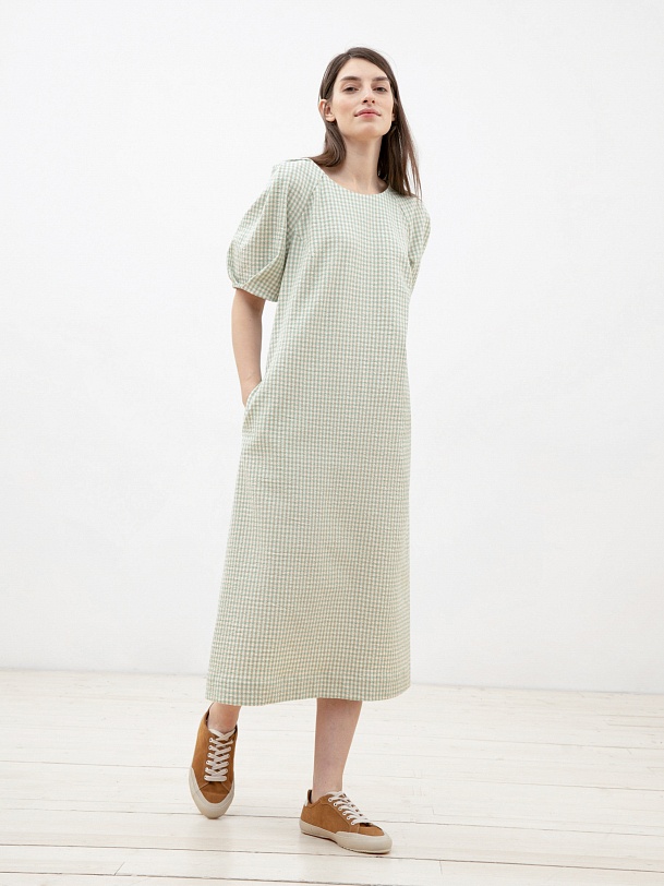 Летнее платье из хлопка