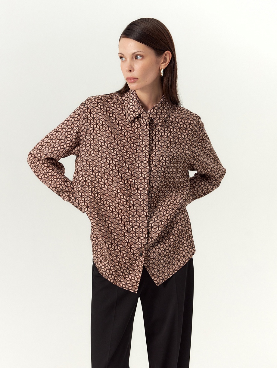 Блуза из 100% вискозы