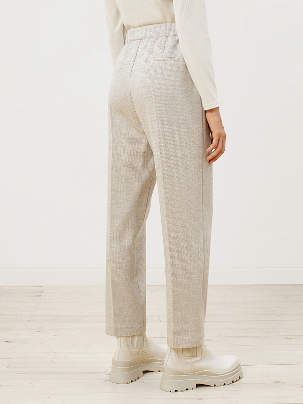 Прямые брюки со стрелками