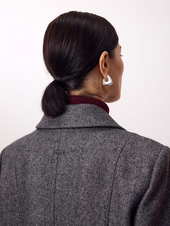 Шерстяное пальто с мембраной POMPA арт.1015740p10591