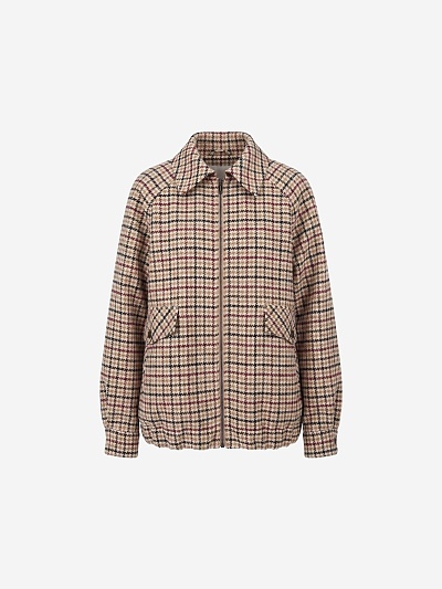 Куртка бомбер из шерсти с мембраной POMPA