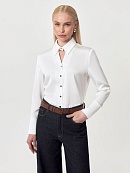 Блуза из атласа POMPA арт.3142880se0401