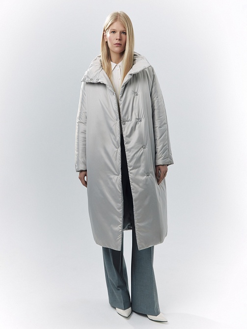 Зимнее пальто с мембраной и утеплителем POMPA