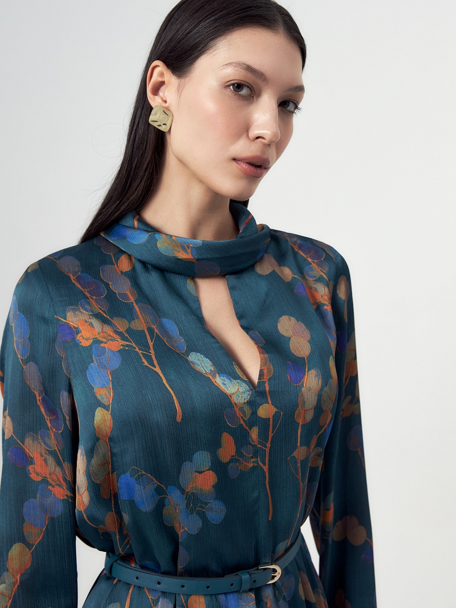 Свободное платье из плательной ткани