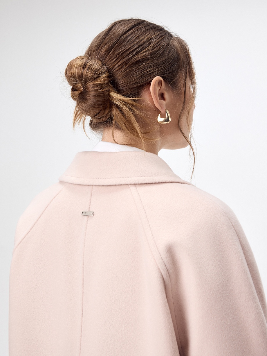 Пальто из 100% шерсти с мембраной