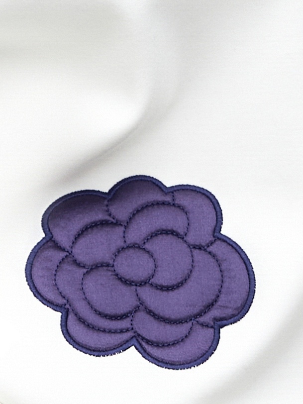 Свободный свитшот с цветочным декором