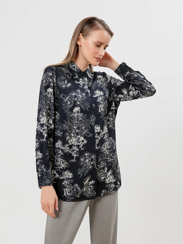 Блуза из 100% вискозы