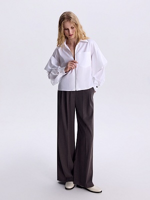 Рубашка-жакет из 100% хлопка