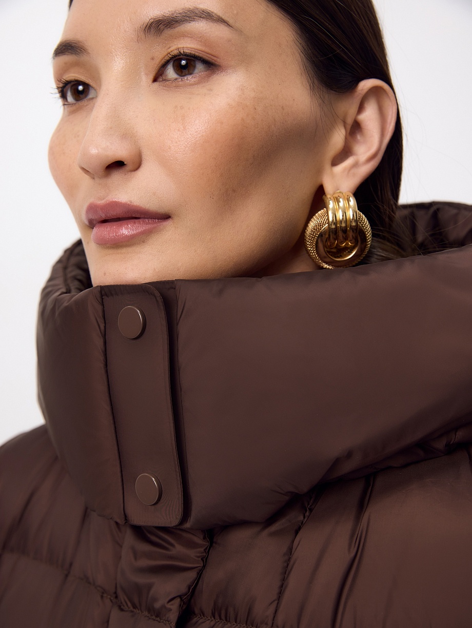 Облегчённый пуховик с утеплителем 90% пух и 10% перо