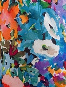 Летняя юбка макси в цветочном принте POMPA арт.3121560bf0490