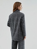 Жакет из мягкого трикотажа в принте "гусиная лапка" POMPA арт.1391120ge0398