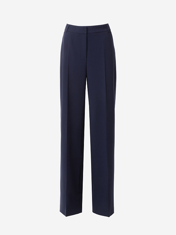 Брюки из костюмной ткани с вискозой POMPA арт.1119987me0264