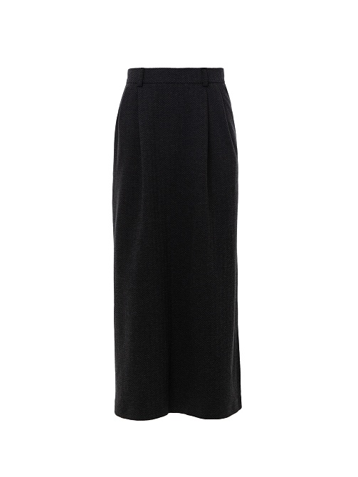 Юбка миди из трикотажного жаккарда