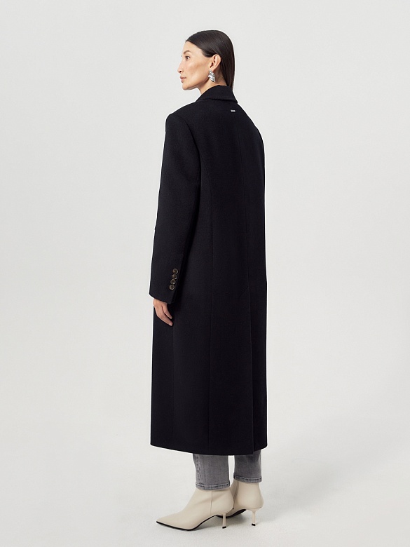 Пальто из премиальной шерсти с мембраной и съёмной подстёжкой POMPA арт.1016170p91199