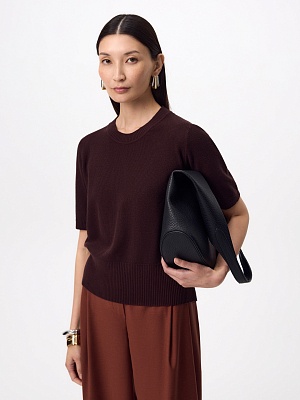 Джемпер из вискозы и шерсти