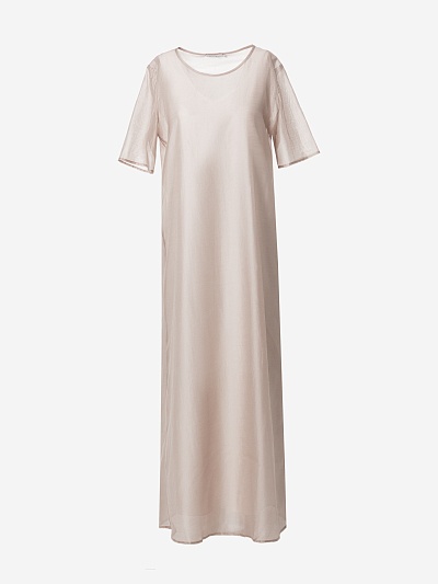 Двухслойное платье-футболка POMPA