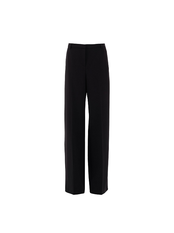 Брюки длины 7/8 полуприлегающего силуэта из костюмной ткани